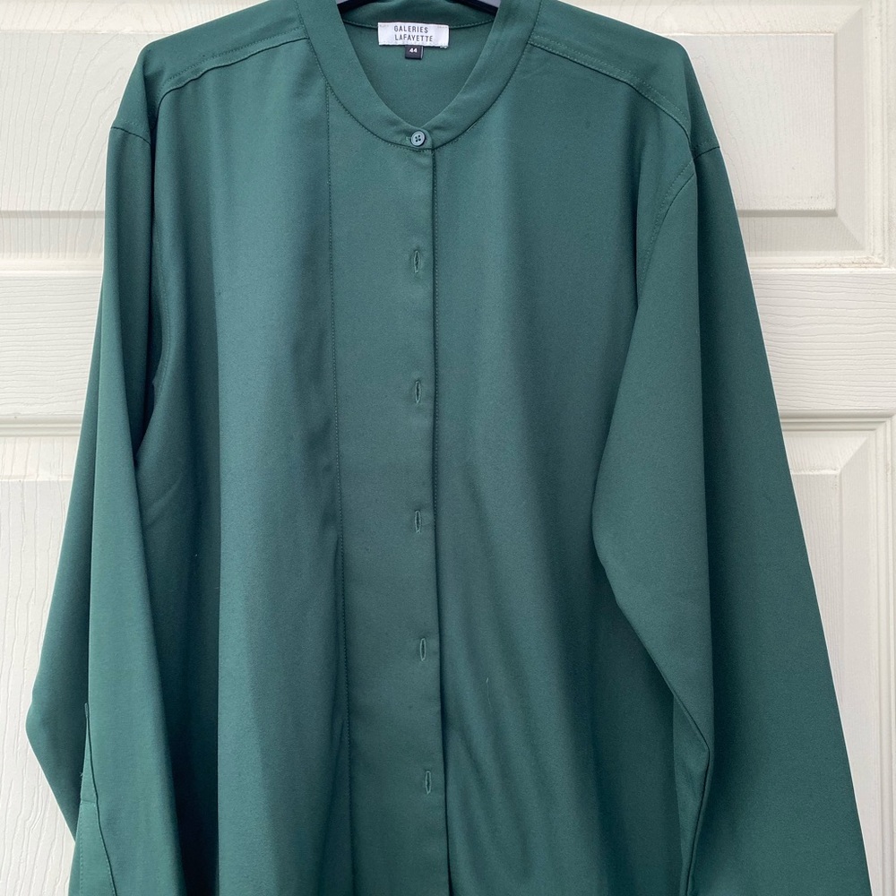 galerie lafayette blouse femme green, 44